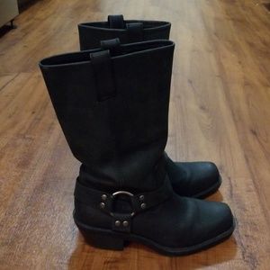 Women's Black engineer boots size 7.5